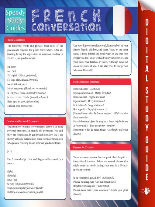 Title details for French Conversation by Speedy Publishing - Available